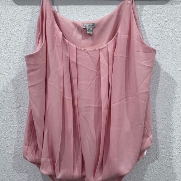 Guess bodysuit  top pink size L - Picture 2 of 8